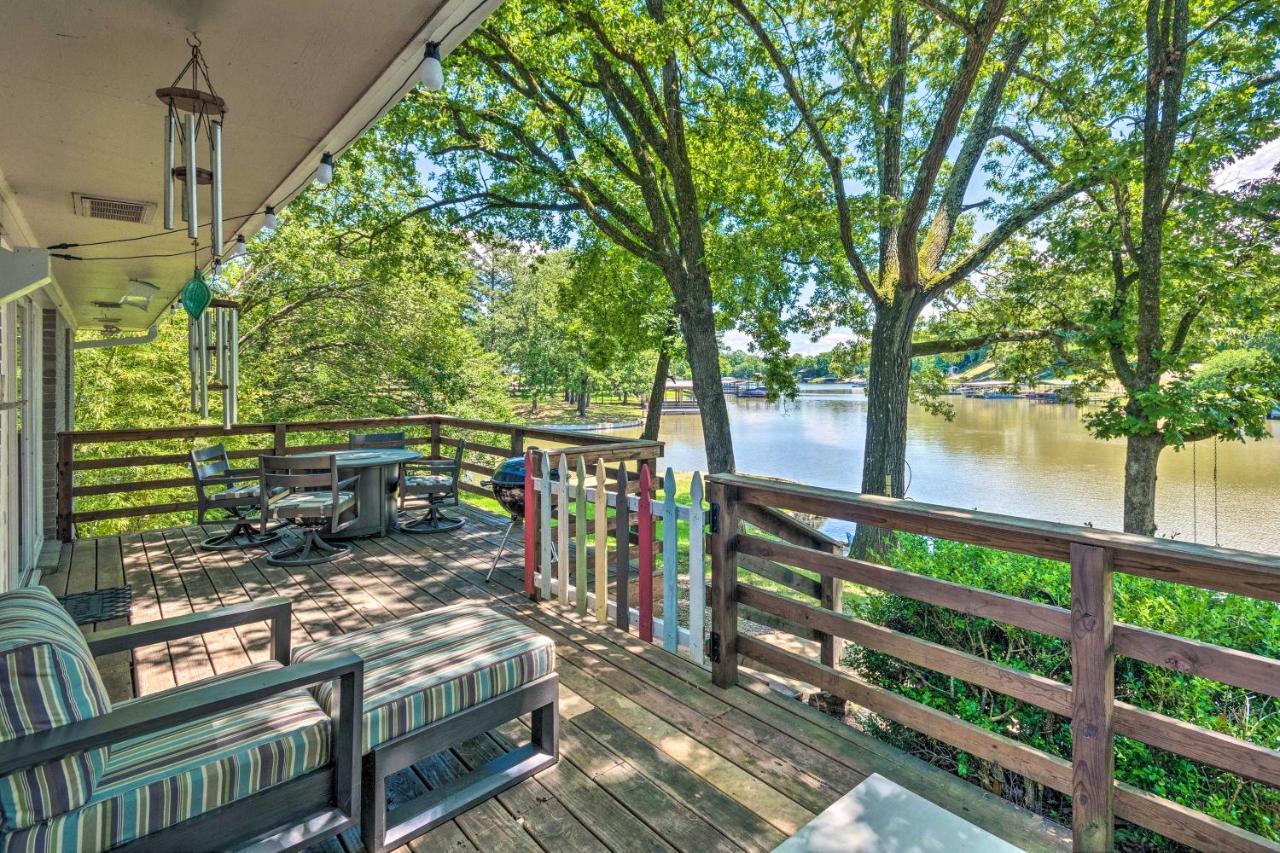 Lakefront Hot Springs Home With Updated Deck And Dock! Exterior photo