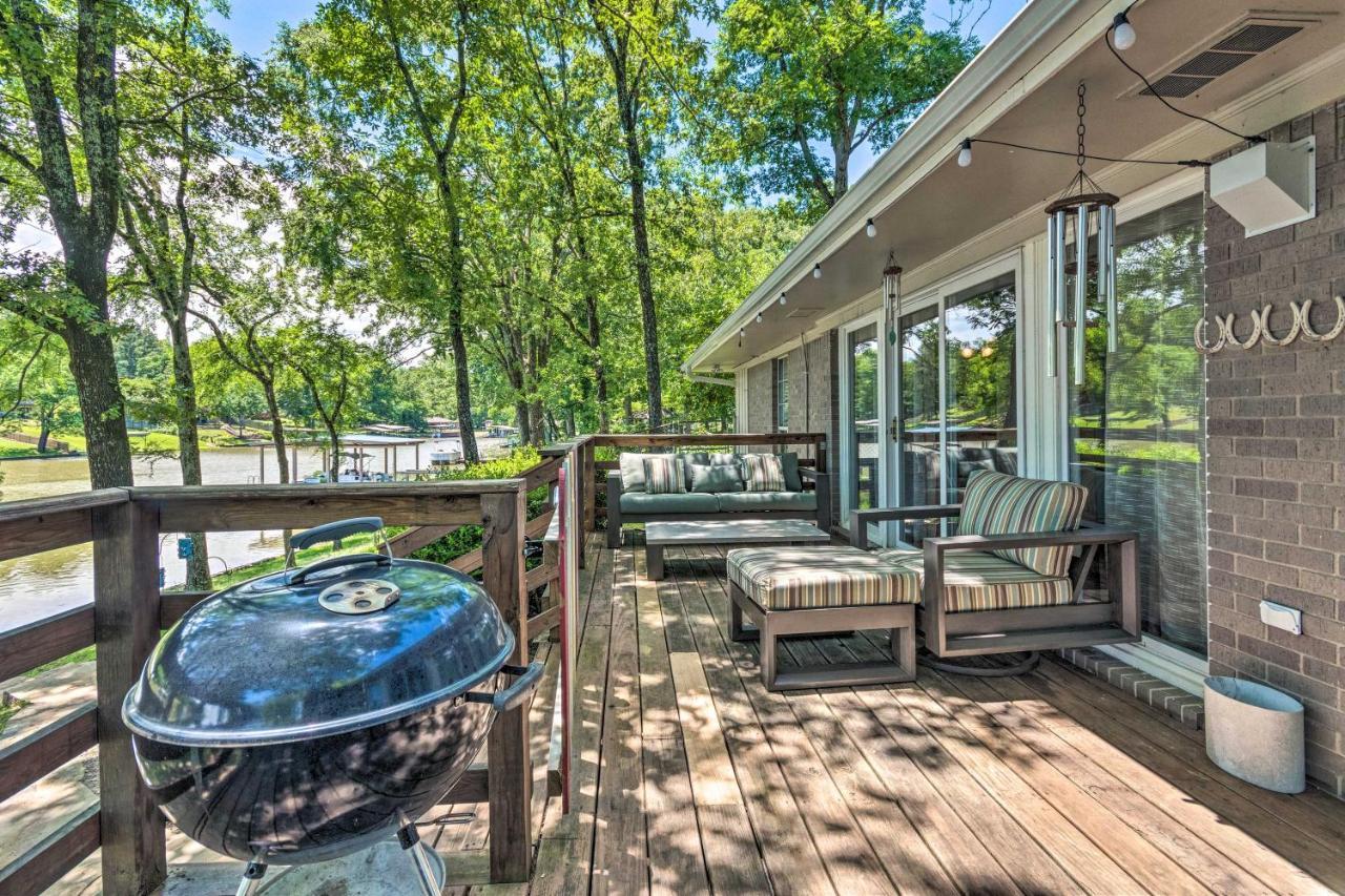 Lakefront Hot Springs Home With Updated Deck And Dock! Exterior photo