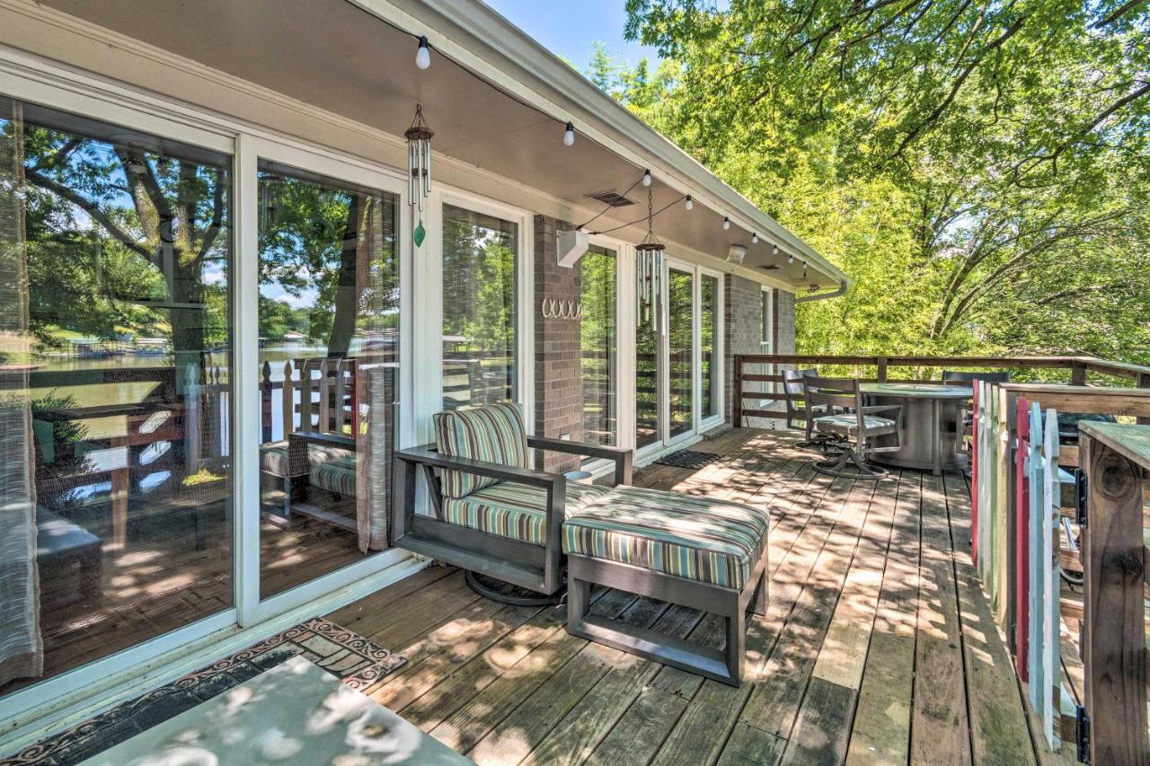 Lakefront Hot Springs Home With Updated Deck And Dock! Exterior photo